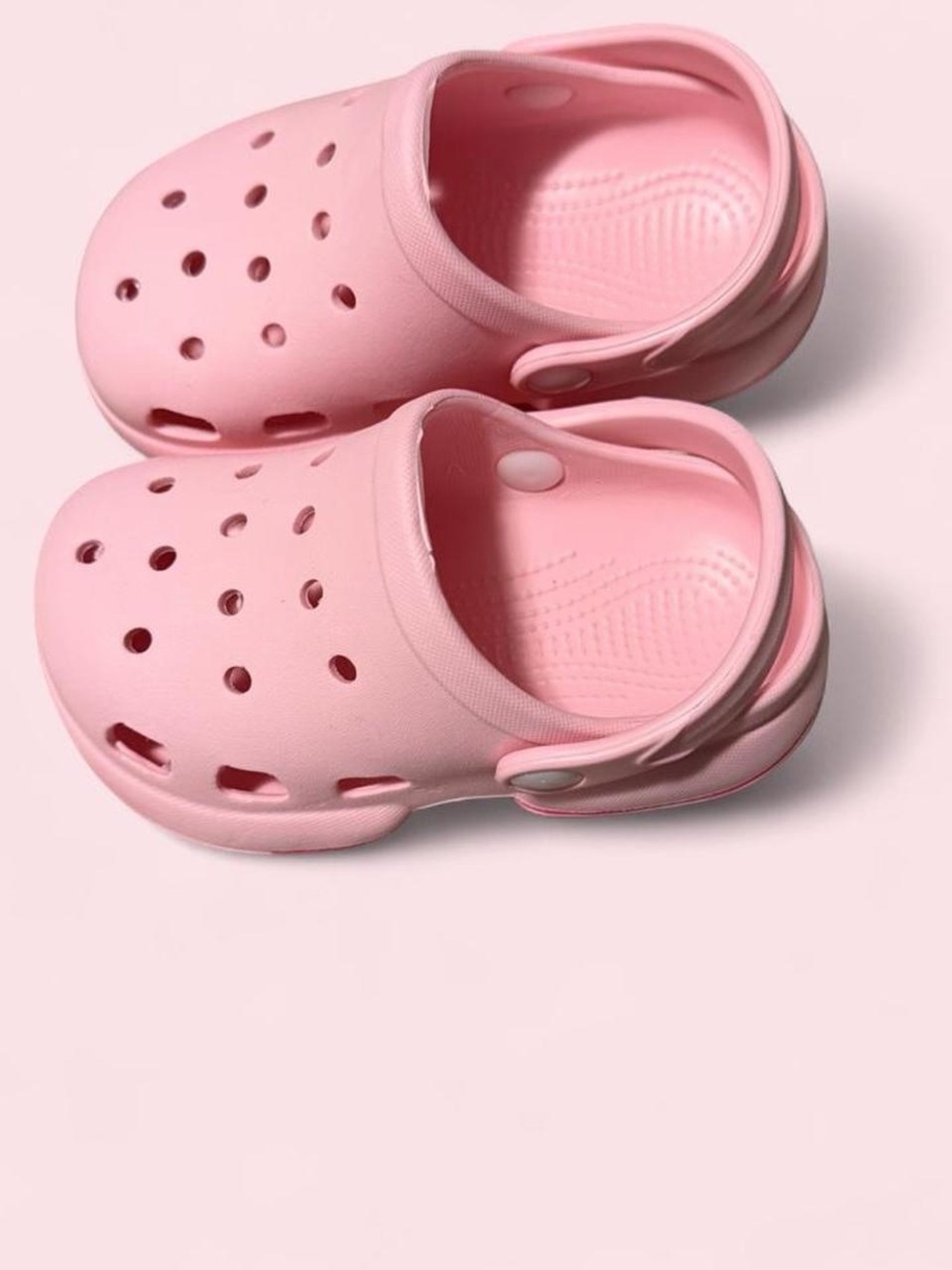 Source Unknown Kids Light Pink Ventilated Clogs